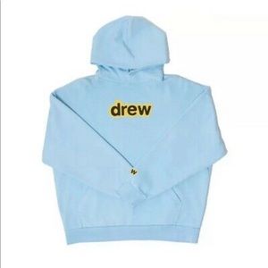 Drew secret hoodie in sea blue never worn